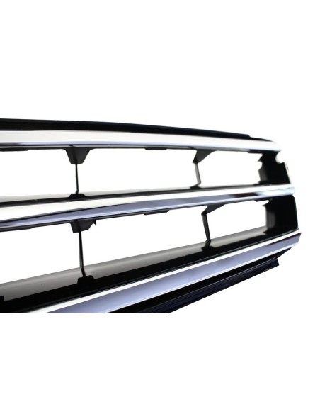 Griglia anteriore per MERCEDES Benz C-Class S4 Limousine Station Wagon (07-14) Avangarde Chrome & Black