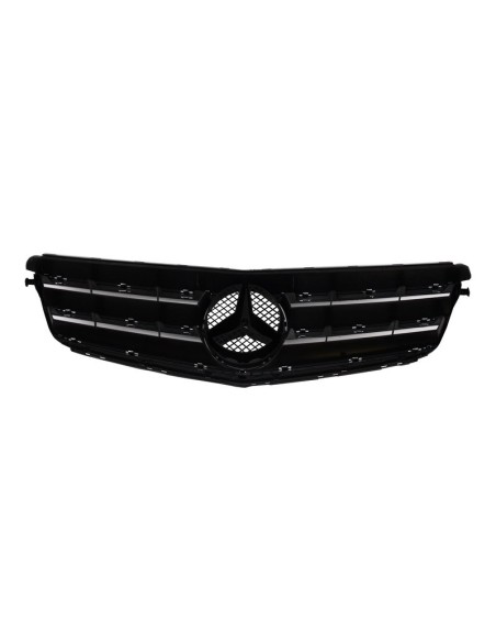 Griglia anteriore per MERCEDES Benz C-Class W4 S4 Limousine Station Wagon (07-14) Avangarde Chrome & Silver