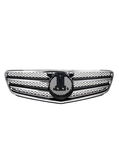 Griglia anteriore per MERCEDES Benz W4 S4 Limousine Station Wagon (07-11) Sport Nero lucido e cromato