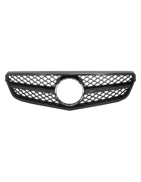 Griglia anteriore per Mercedes Classe C W4 S4 Limousine Station Wagon (07-14) Sport Piano Nero