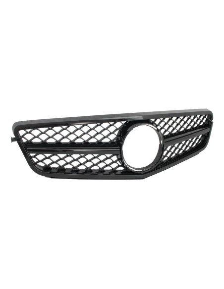 Griglia anteriore per Mercedes Classe C W4 S4 Limousine Station Wagon (07-14) Sport Piano Nero