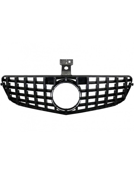 Griglia anteriore per Mercedes C-Class C63 Design W4 S4 Limousine Station Wagon (07-14) GT-R Panamericana Design Nero