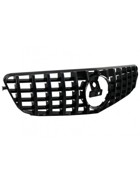 Griglia anteriore per Mercedes C-Class C63 Design W4 S4 Limousine Station Wagon (07-14) GT-R Panamericana Design Nero