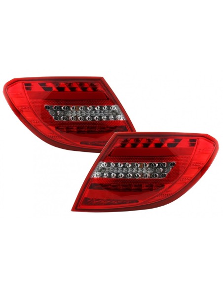 Fari posteriori a LED completi per Mercedes C-Class W4 (07-12) Facelift Design