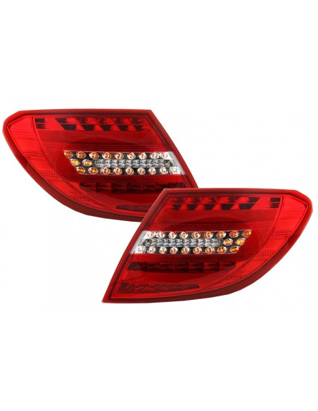 Fari posteriori a LED completi per Mercedes C-Class W4 (07-12) Facelift Design