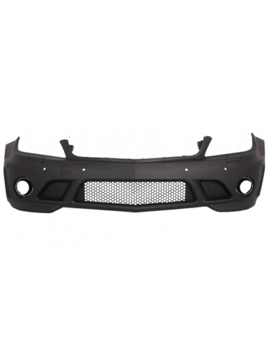 Gonne laterali paraurti anteriore per Mercedes C-Class W4 (07-12) C63 Design w/ PDC