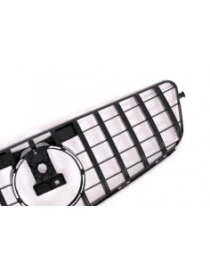Griglia anteriore per Mercedes Classe C W4 S4 Limousine Station Wagon (07-14) GT-R Panamericana Design Nero 2