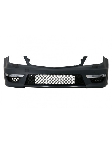Paraurti anteriore w/ LED DRL fari per Mercedes C-Class W4 (12-14) C63 Facelift Bi-Xenon Design