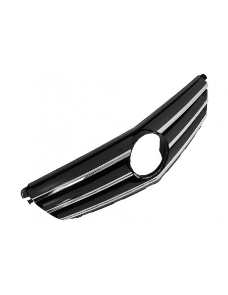 Griglia anteriore per Mercedes Classe C W4 S4 Limousine Station Wagon (07-14) Piano Nero