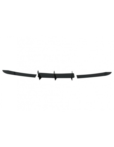 Paraurti posteriore Diffusore di estensione per Mercedes C-Class W4 C4 Limousine Coupé (12-14) Piano Nero