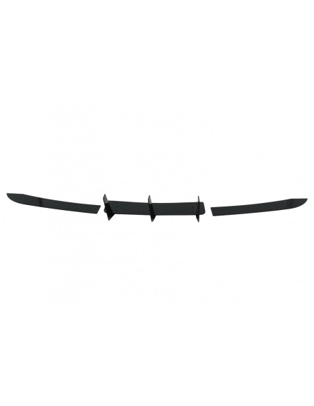 Paraurti posteriore Diffusore di estensione per Mercedes C-Class W4 C4 Limousine Coupé (12-14) Piano Nero