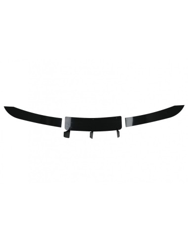 Paraurti posteriore Diffusore di estensione per Mercedes C-Class W4 C4 Limousine Coupé (12-14) Piano Nero