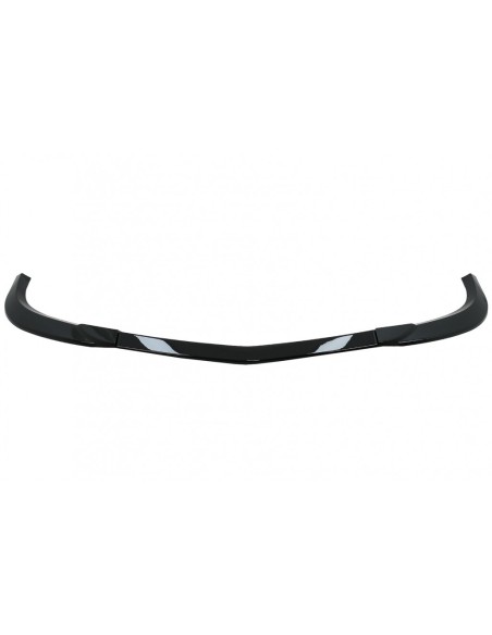 Labbro del paraurti anteriore per Mercedes C-Class W4 S4 C4 Sport Line Facelift (11-15) Piano Black