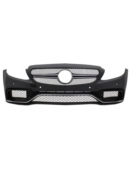 Paraurti anteriore per Mercedes Classe C W5 S5 C5 A5 (14-18) Limousine T-Model Coupé Cabriolet C63 Design