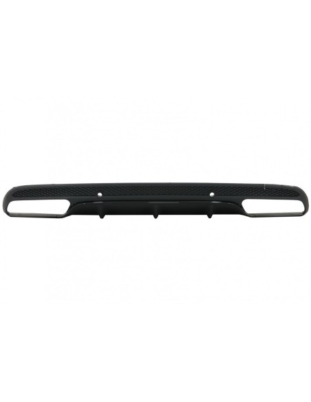 Paraurti posteriore Diffusore per MERCEDES C-Class W5 S5 (14-) C63 Design solo per Sport Pack Black Edition