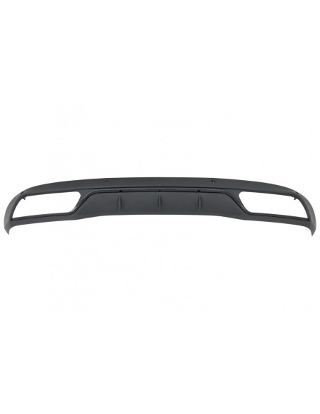 Paraurti posteriore Diffusore per Mercedes Classe C W5 S5 (14-18) C63 Look Shadow Nero solo per