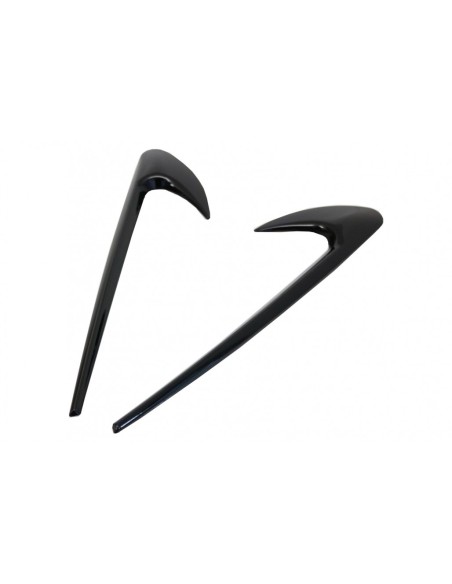 Parafango laterale sfiati Trim Wing per Mercedes C-Class W5 S5 E-Class W213 S213 Piano nero