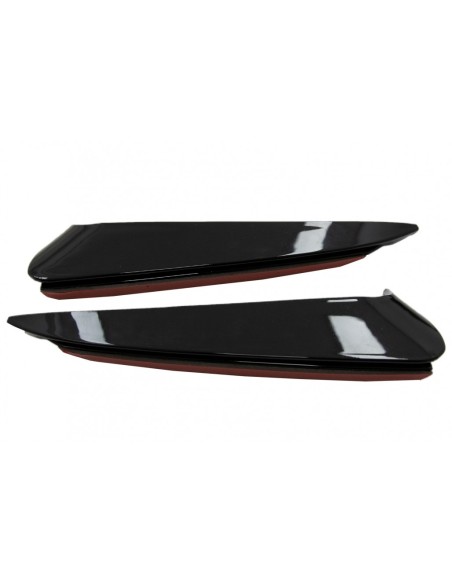 Paraurti posteriore Alette laterali Flics per Mercedes C Classe W5 (14-) Piano Nero