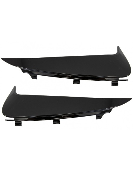 Paraurti posteriore Alette laterali Flics per Mercedes Classe C W5 (14-) Piano Nero