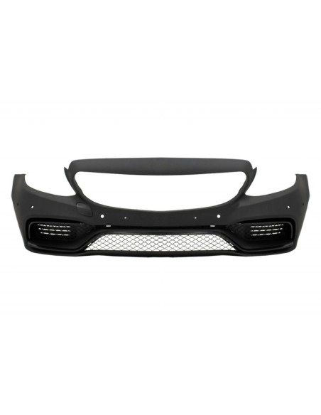 Paraurti anteriore per Mercedes Classe C W5 S5 (14-) Limousine T-Model Coupé Cabriolet C63 Design w/out Griglia anteriore