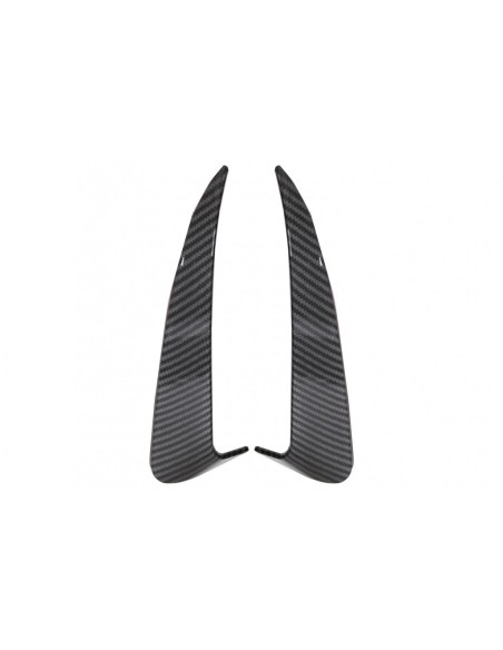 Paraurti posteriore alette laterali Flics per Mercedes C Classe W5 (14-) Carbon Film