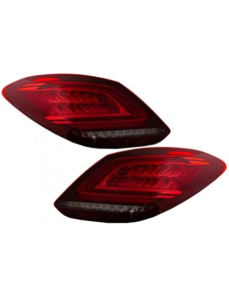Fanali posteriori a LED completi per Mercedes C-Class W5 Limousine (14-18) Facelift Design