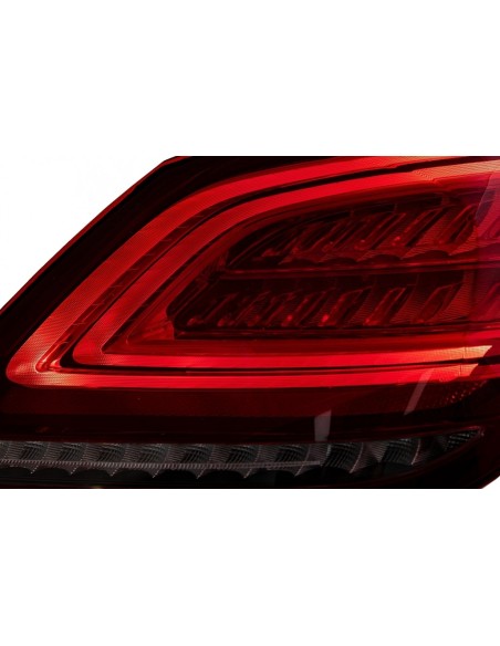Fanali posteriori a LED completi per Mercedes C-Class W5 Limousine (14-18) Facelift Design