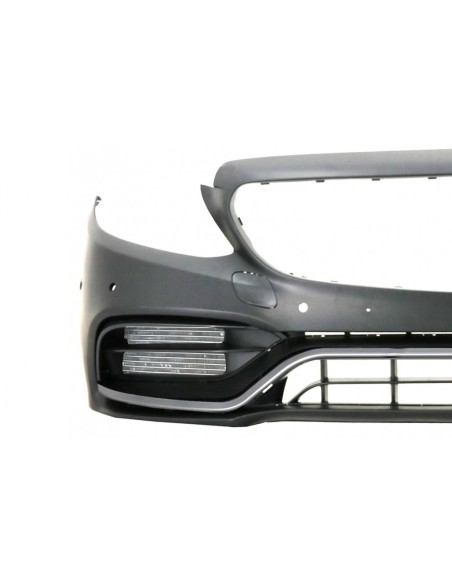 Paraurti anteriore per Mercedes C-Class W5 S5 A5 C5 Limousine T-Model Coupé Cabriolet (14-) Facelift C63 Design