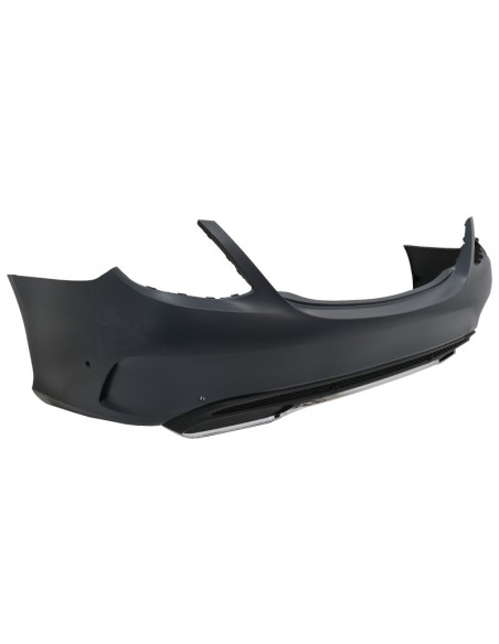 Paraurti posteriore w/ scarico Chrome per Mercedes C-Class W5 Limousine (14-) C63 Design