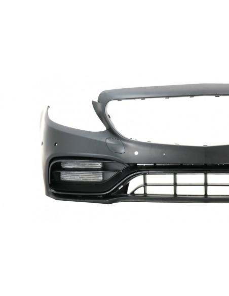 Paraurti anteriore per Mercedes C-Class W5 S5 A5 C5 Limousine T-Model Coupé Cabriolet (14-) Facelift C63 Design