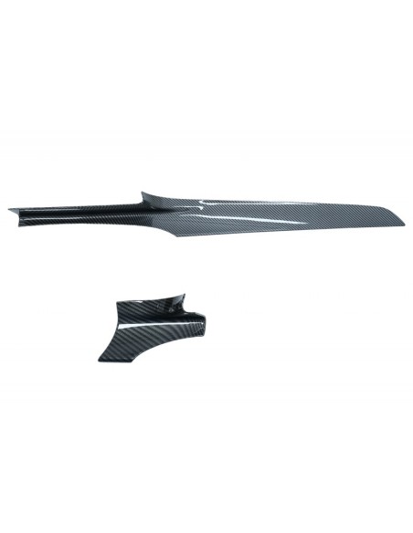 Centro auto console cruscotto strisce interni assetto w/ motore pulsante di avvio per Mercedes C-Class W5 (15-17