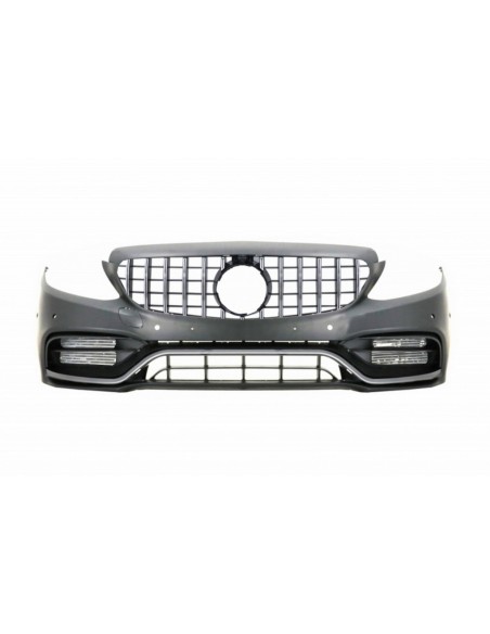 Paraurti anteriore w/ griglia per Mercedes C-Class W5 S5 C5 A5 (14-18) C63 GT-R Design
