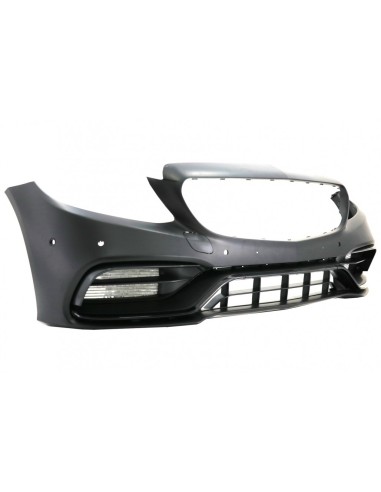 Paraurti anteriore w/ griglia nera per Mercedes C-Class W5 S5 A5 C5 (14-18) C63 Design