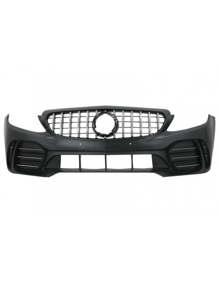 Paraurti anteriore per Mercedes C-Class W5 S5 C5 A5 (14-) Limousine T-Model Coupé Cabriolet GT Design