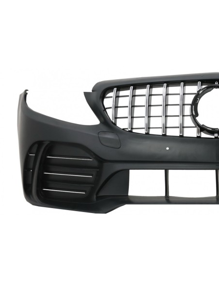 Paraurti anteriore per Mercedes C-Class W5 S5 C5 A5 (14-) Limousine T-Model Coupé Cabriolet GT Design