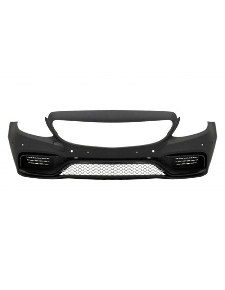 Paraurti anteriore w/out griglia centrale e diffusore w/ Chrome per Mercedes C-Class W5 S5 (14-18) C63 Design