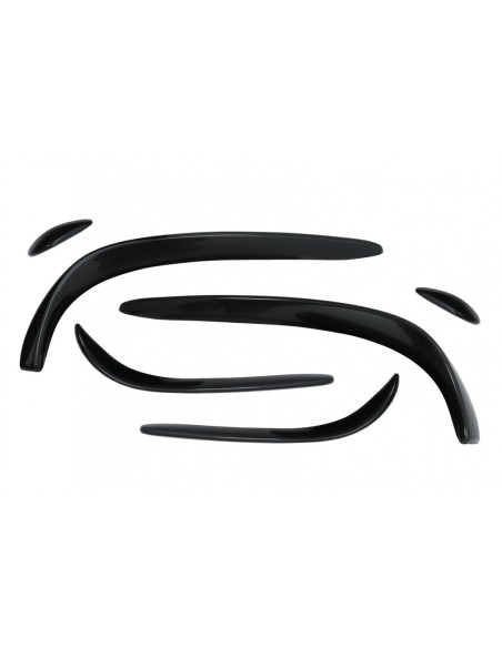 Paraurti anteriore Splitter alette alette Aero per Mercedes C-Class W5 S5 C5 A5 (15-18) C43