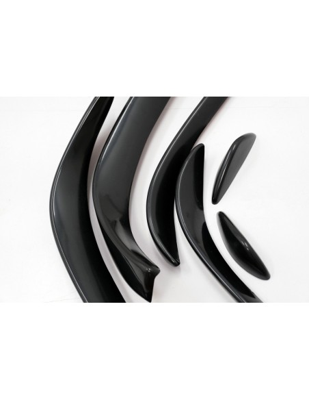 Paraurti anteriore Splitter alette alette Aero per Mercedes C-Class W5 S5 C5 A5 (15-18) C43