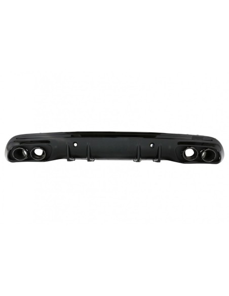 Paraurti posteriore diffusore w/ scarico per Mercedes C-Class W5 S5 Sport Line (14-) C43 Design Night Package