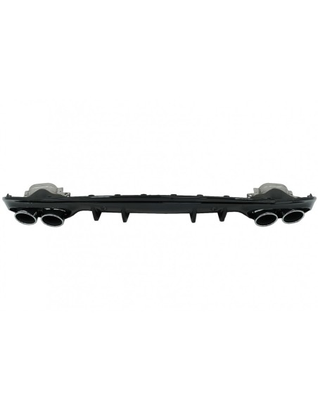 Paraurti posteriore diffusore w/ scarico per Mercedes C-Class W5 S5 Sport Line (14-) C43 Design