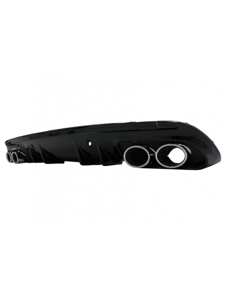 Paraurti posteriore diffusore w/ scarico per Mercedes C-Class W5 S5 Sport Line (14-) C43 Design