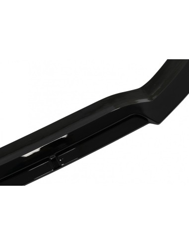 Labbro paraurti anteriore per Mercedes C-Class W5 Sedan S5 T-Modell A5 Cabriolet C5 Coupé (14-19) Sport Line Piano Nero