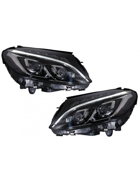 Fari full LED per Mercedes C-Class W5 S5 A5 C5 (14-18)