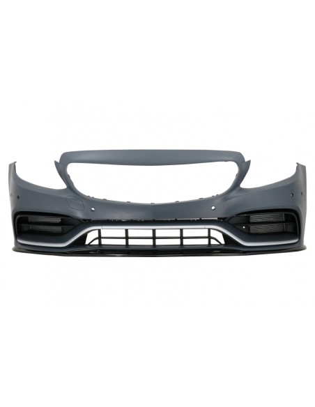 Kit per MERCEDES C-Class W204 Facelift C63 T-Modell S204 Station Wagon Estate con griglia anteriore sport nera lucida