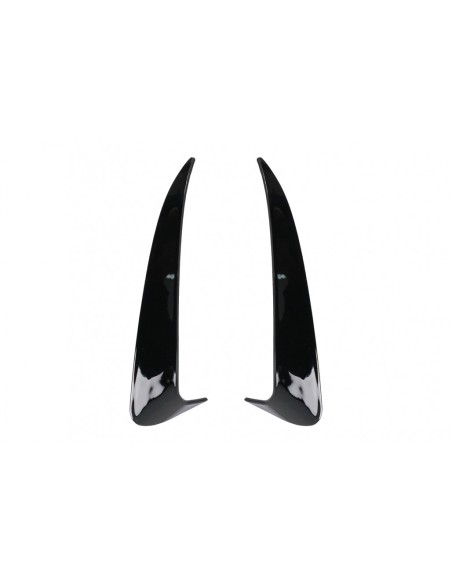 Paraurti posteriore Alette laterali Flics per Mercedes C Classe W5 (14-) Piano Nero