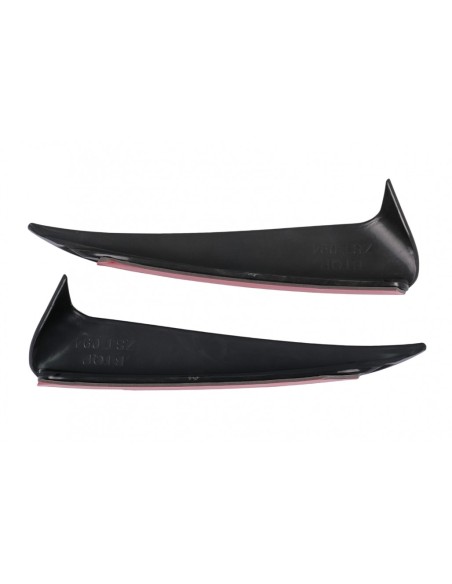 Paraurti posteriore Alette laterali Flics per Mercedes C Classe W5 (14-) Piano Nero