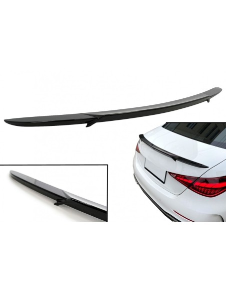 Bagagliaio Stivale Spoiler per Mercedes C-Class W6 Limousine (21-Up) Piano Nero