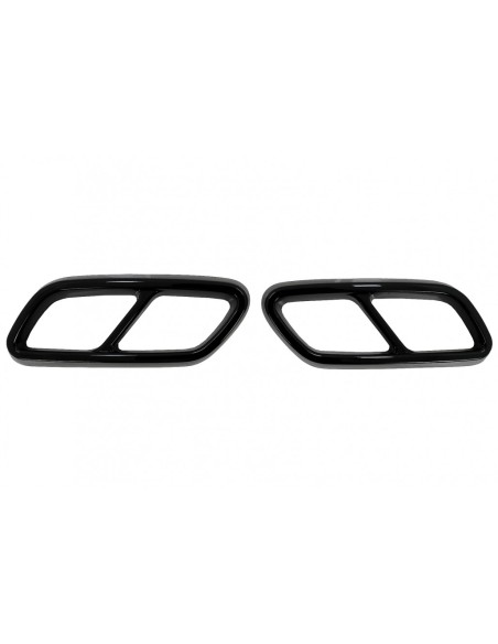 Marmitte Suggerimenti Telai per Mercedes C-Class W6 S6 Sport Line (21-Up) Piano Nero