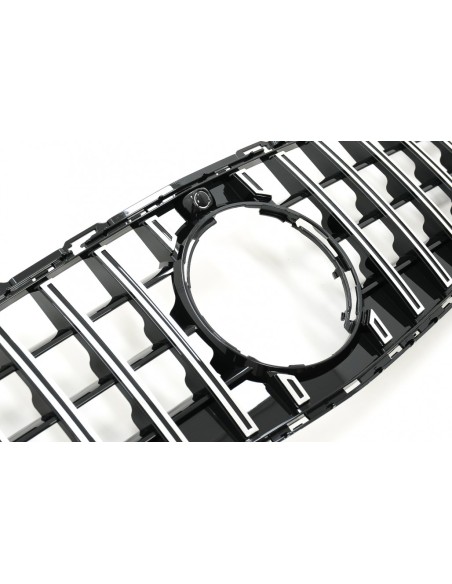 Griglia anteriore per Mercedes Classe C W6 Berlina S6 T-Modell (21-Up) GT-R Panamericana Design Chrome
