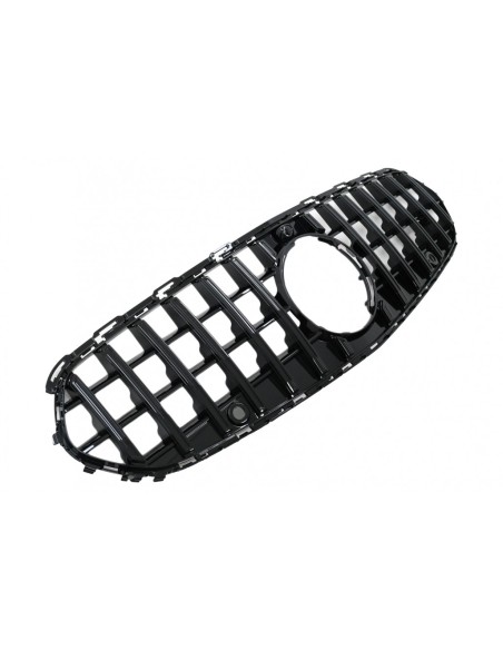 Griglia anteriore per Mercedes Classe C W6 Berlina S6 T-Modell (21-Up) GT-R Panamericana Design Nero